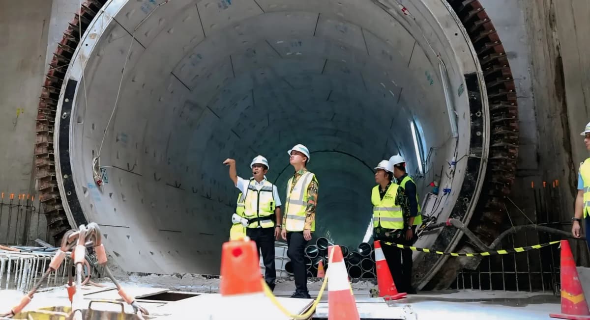 Wapres Gibran Kunjungi Project MRT