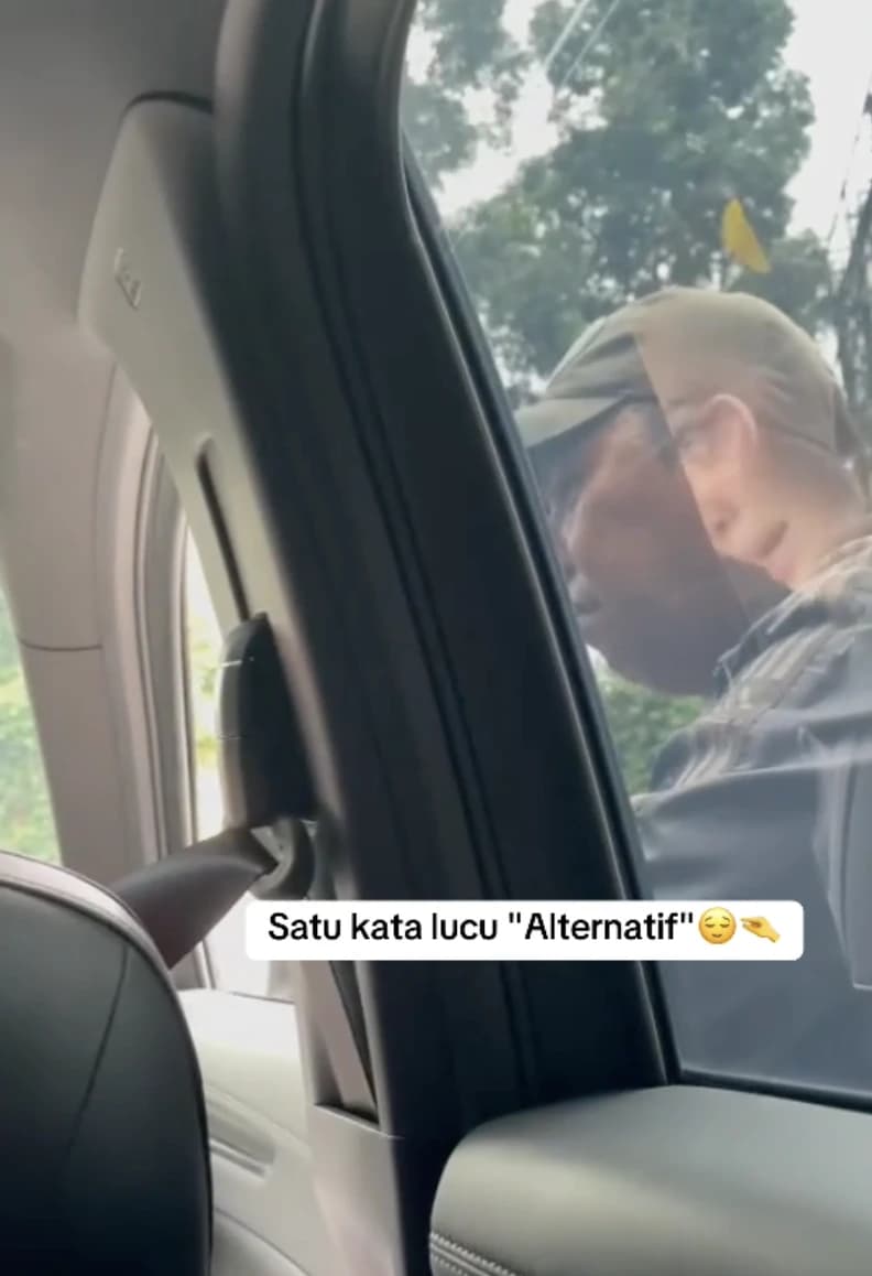 Joki mematok harga Rp850 ribu kepada pengguna jalan. (Foto: TikTok @youracel)